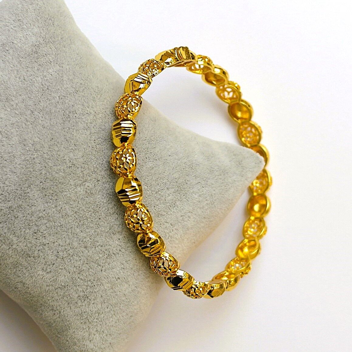 İmitasyon Altın Kaplama Kelepçe Bilezik AB187