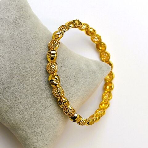 İmitasyon Altın Kaplama Kelepçe Bilezik AB187