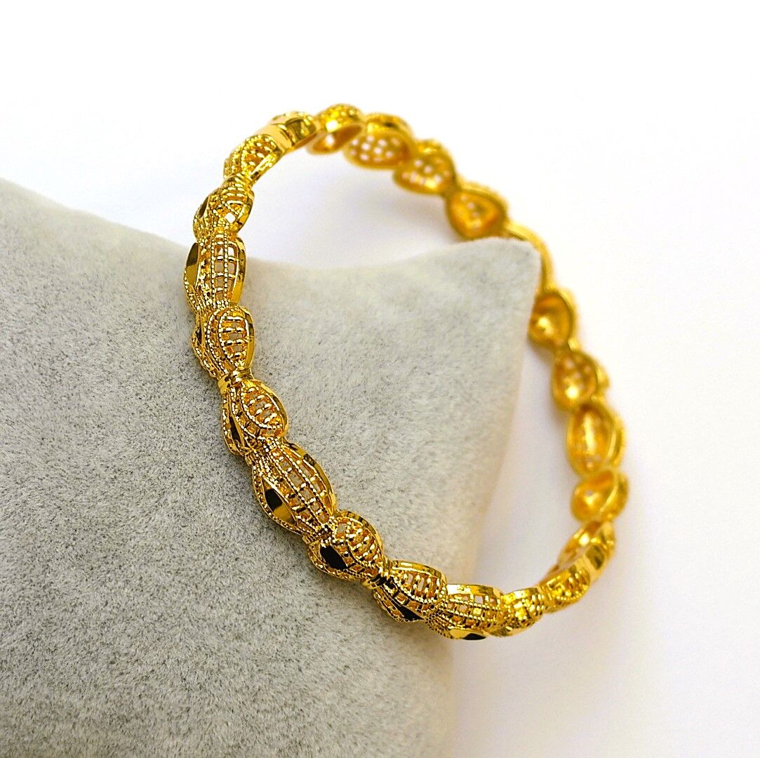 İmitasyon Altın Kaplama Kelepçe Bilezik AB189