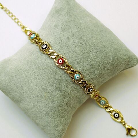 14K Altın Rengi Xuping Göz Bileklik TBL572