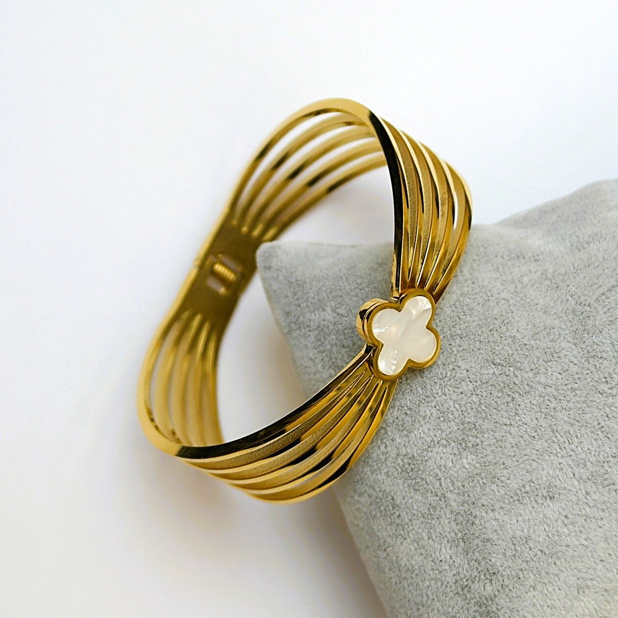 316L Çelik Kelepçe Bileklik TBL577