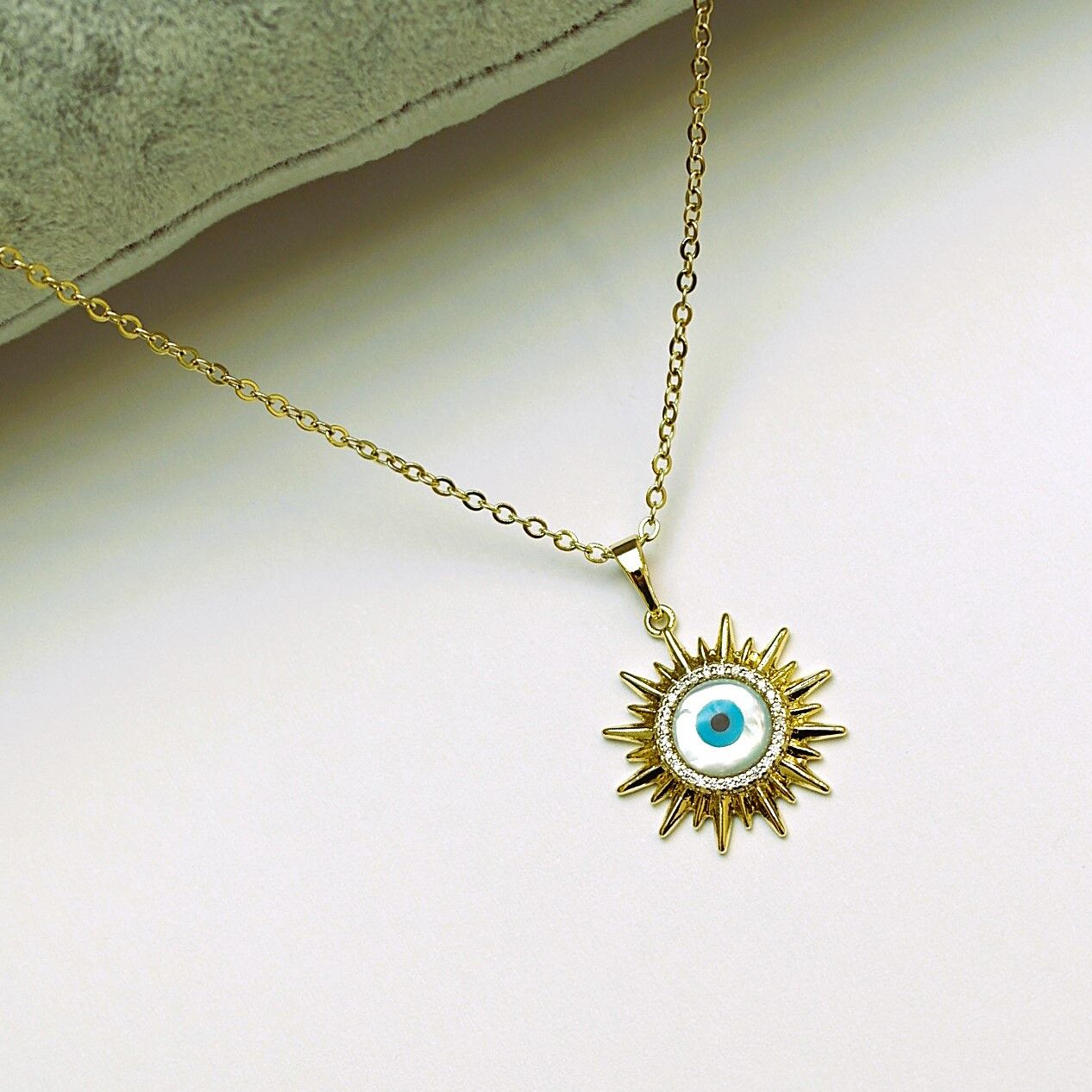 14K Rengi Xuping Göz Kolye TK345