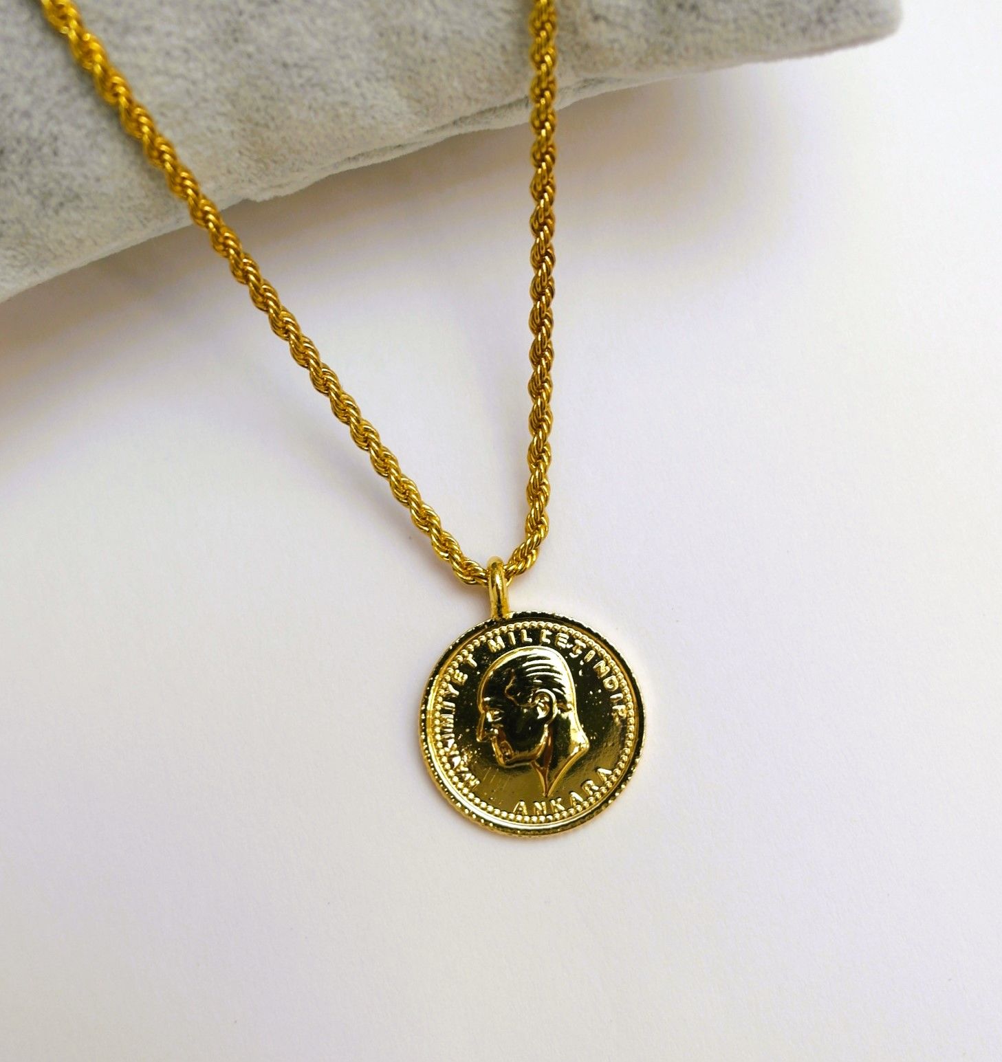 İmitasyon Ata Lira Zinciriyle Beraber ZİY03