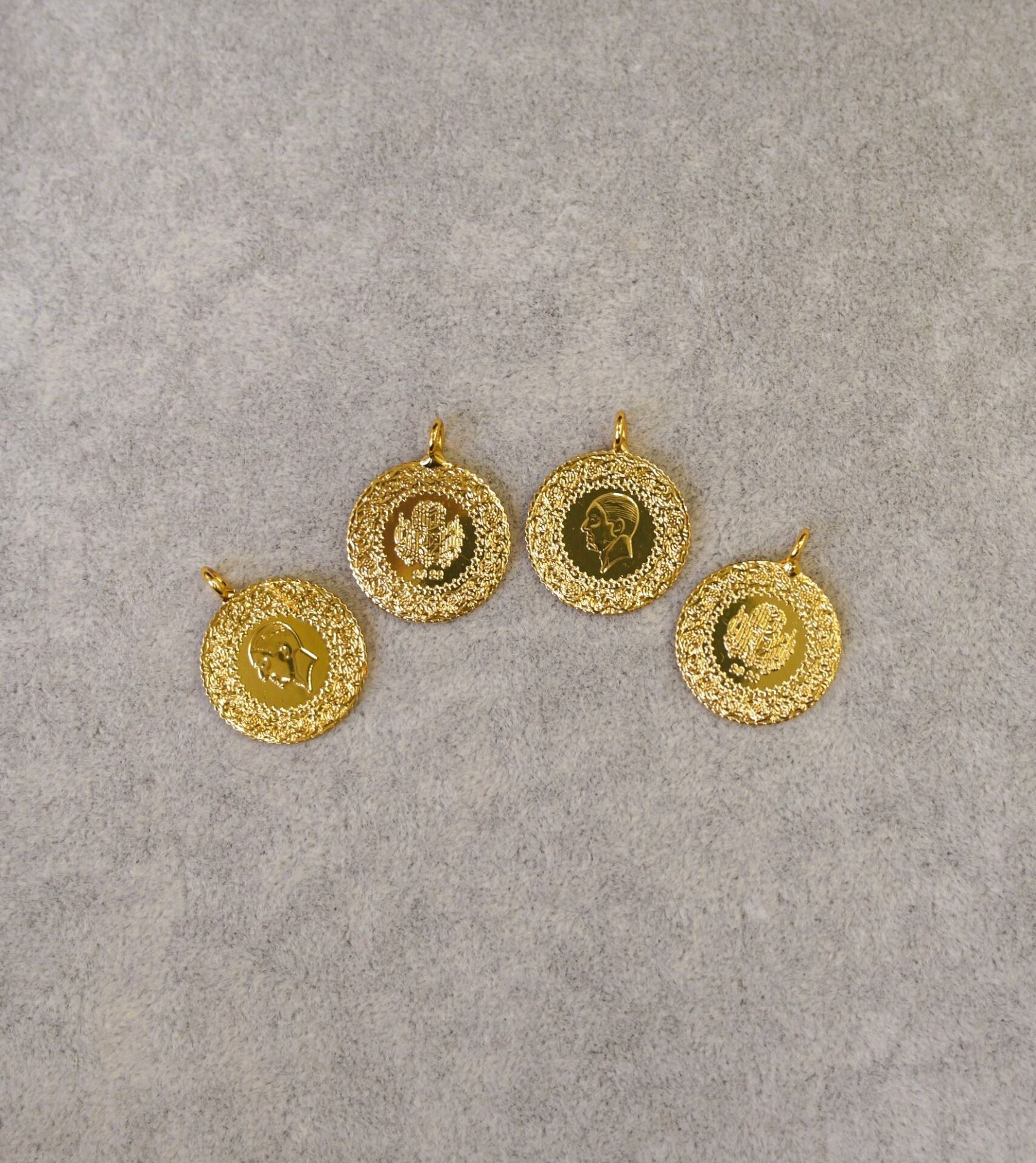 İmitasyon Çeyrek Altın 4 Adet ZİY05