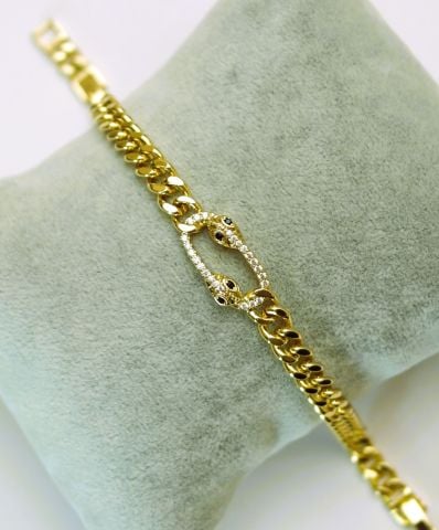 14 Ayar Altın Rengi Bileklik TBL368