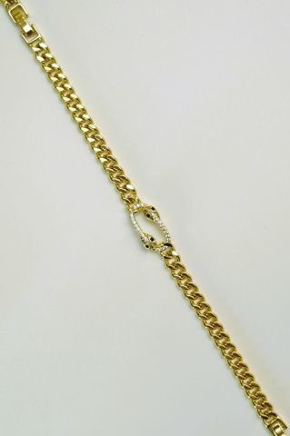 14 Ayar Altın Rengi Bileklik TBL368