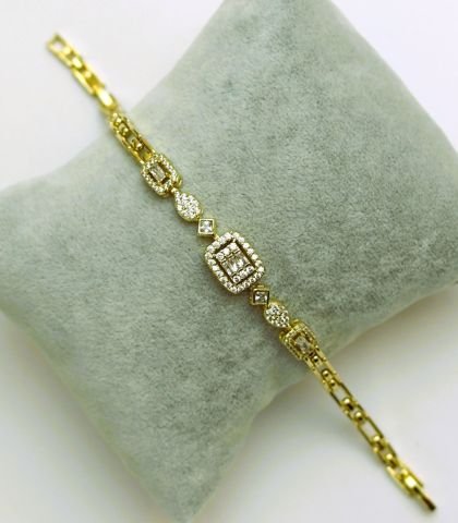 14K Altın Rengi Xuping Bileklik TBL376