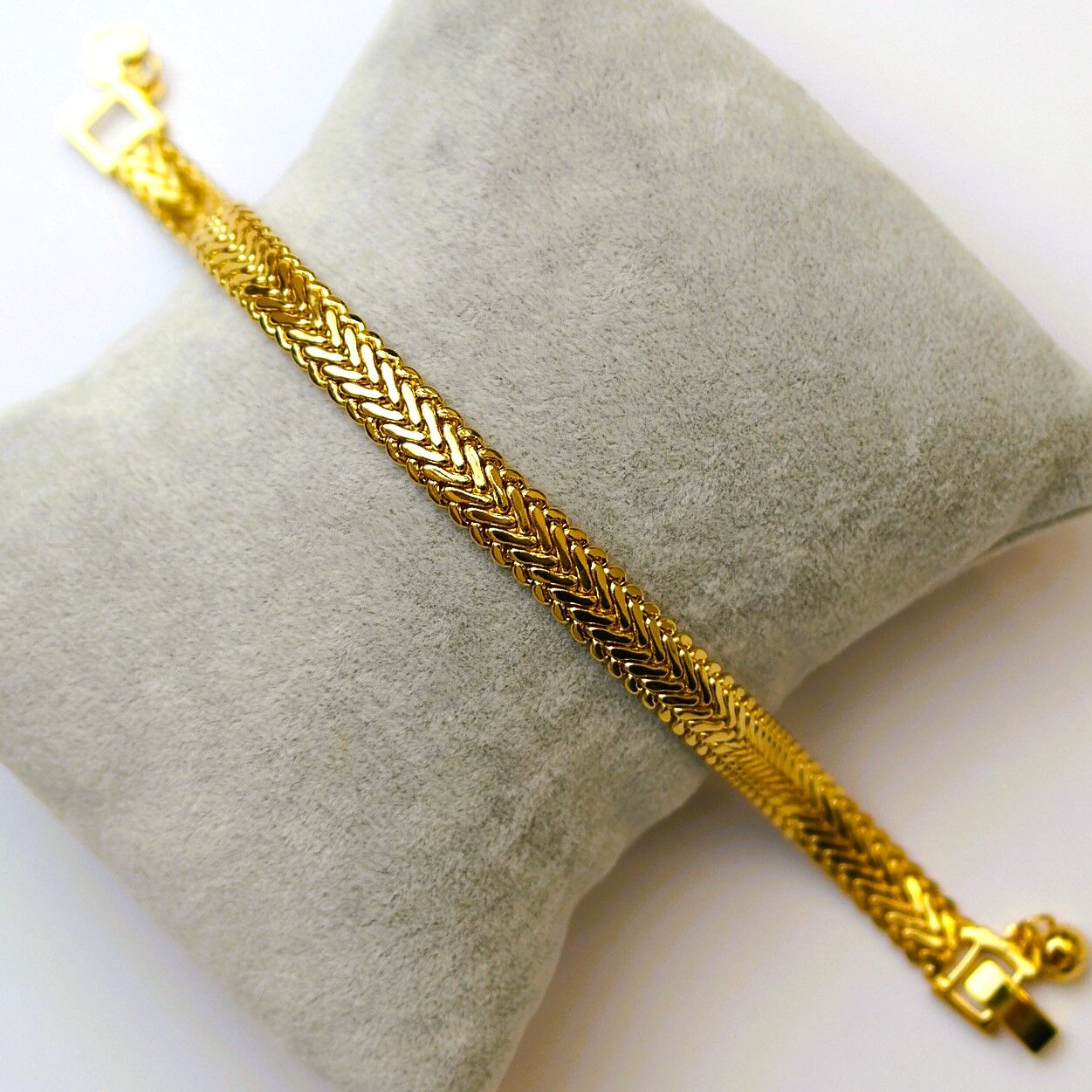 Altın Kaplama Balıksırtı Bileklik AB191