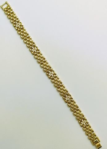 14 Ayar Altın Rengi Bileklik TBL383
