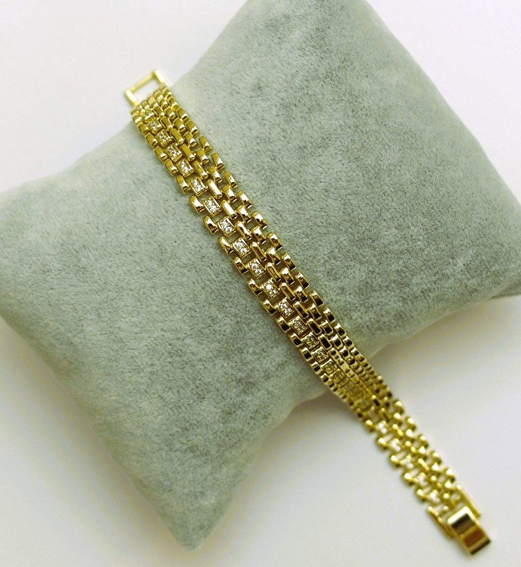 14 Ayar Altın Rengi Bileklik TBL386