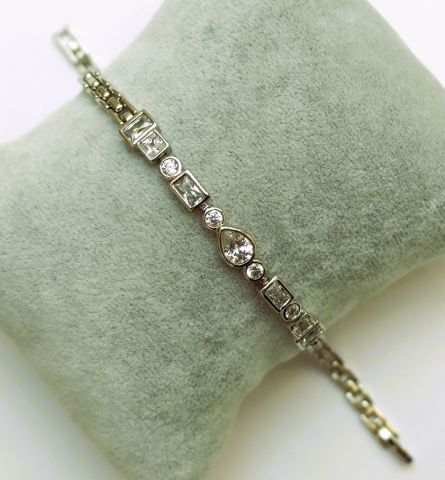 Gümüş Rengi Xuping Bileklik TBL391