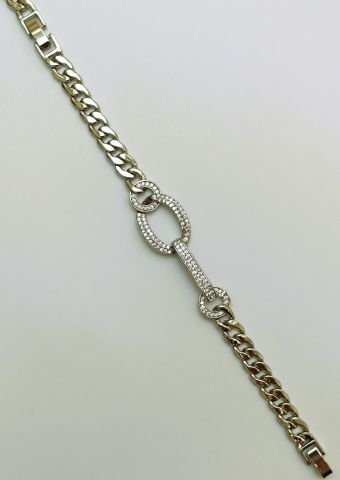 Gümüş Rengi Xuping Bileklik TBL393