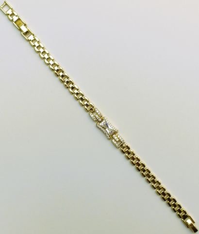 14 Ayar Altın Rengi Bileklik TBL402