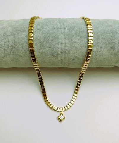 14 Ayar Altın Renginde Kolye TK194