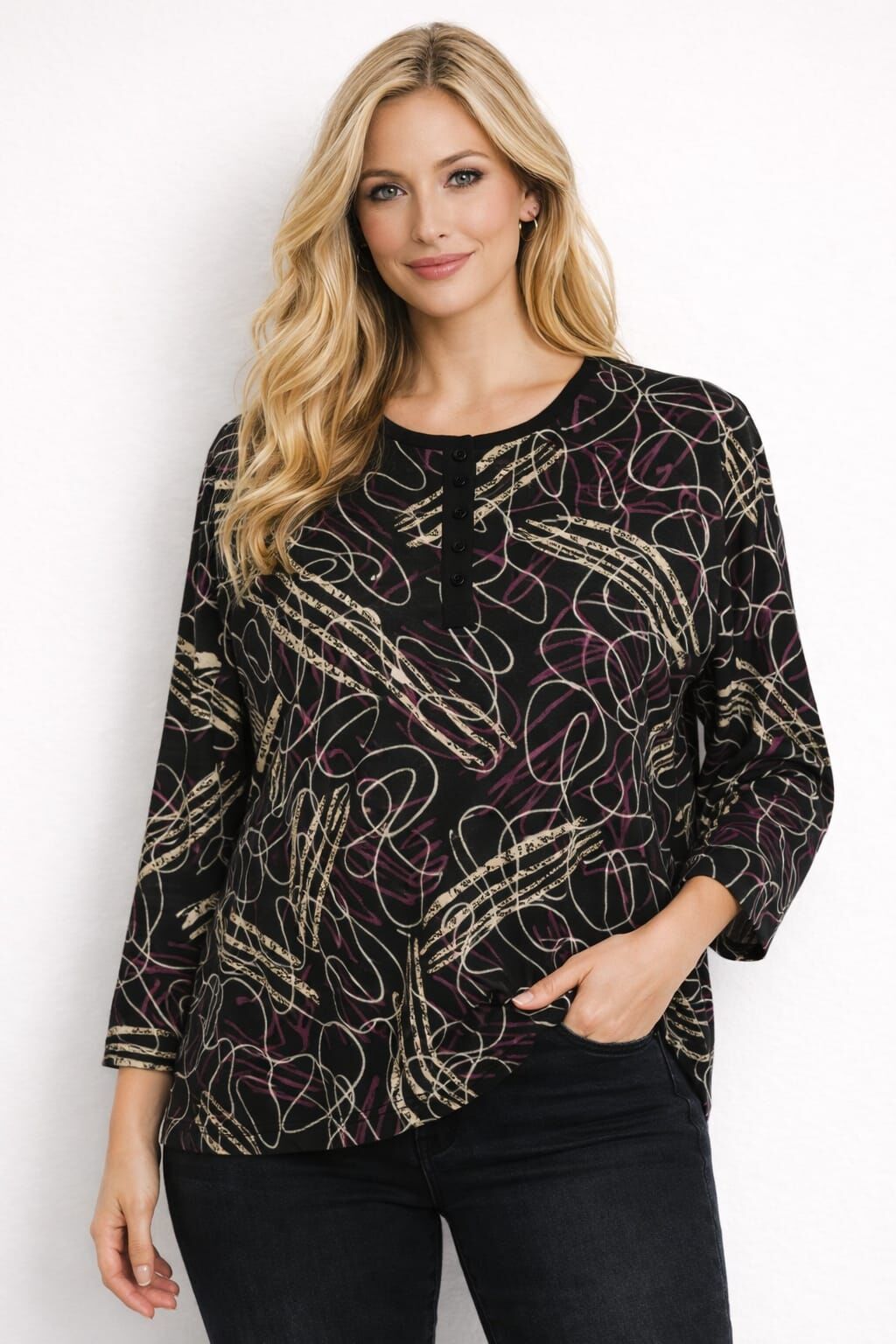 Büyük Beden Bluz PB303