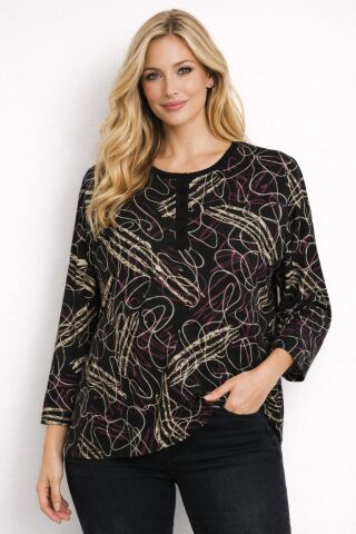 Büyük Beden Bluz PB303