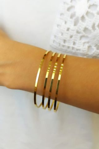 Dörtlü Ray Ajda Çelik Bilezik TBL83