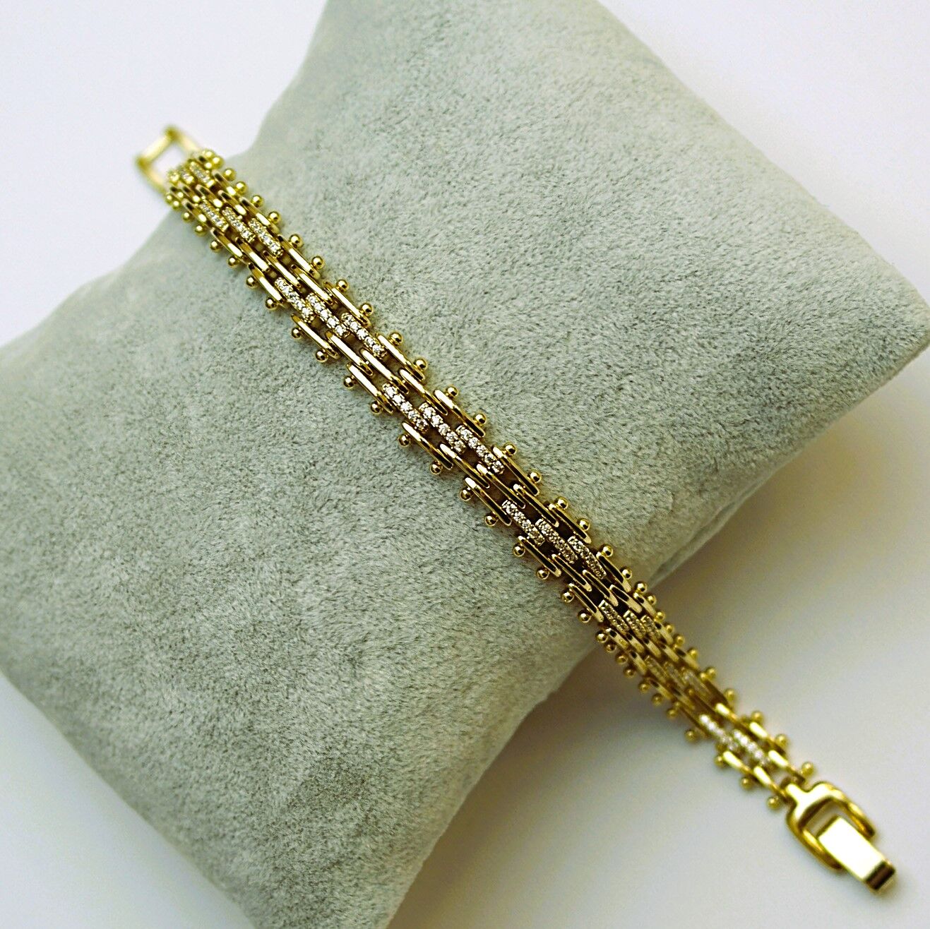 14K Altın Rengi Xuping Bileklik TBL586