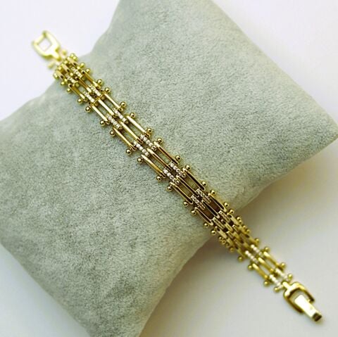 14K Altın Rengi Xuping Bileklik TBL588