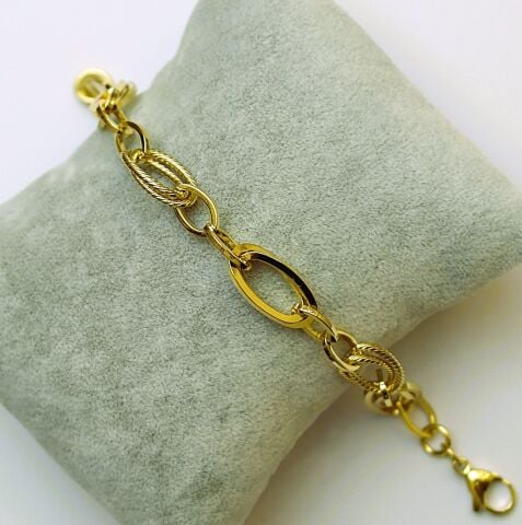 14K Altın Rengi Xuping Bileklik TBL592