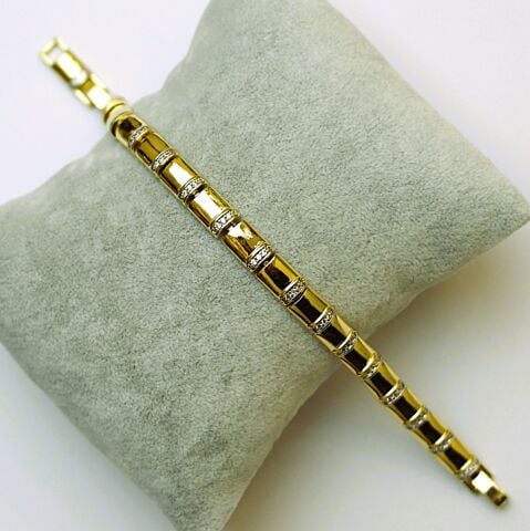 14K Altın Rengi Xuping Bileklik TBL593