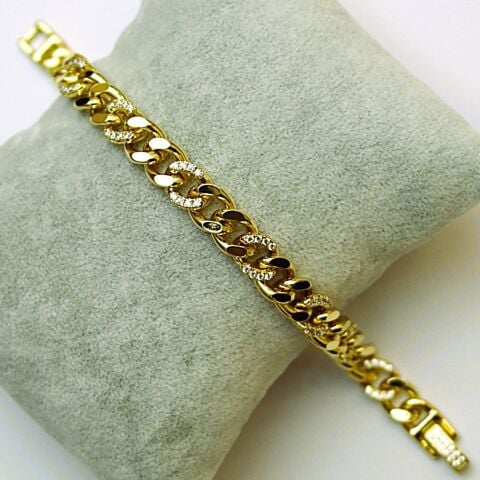 14K Altın Rengi Xuping Gurmet Bileklik TBL594