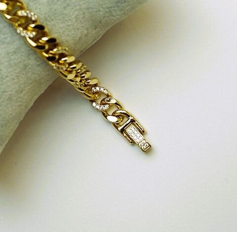 14K Altın Rengi Xuping Gurmet Bileklik TBL594