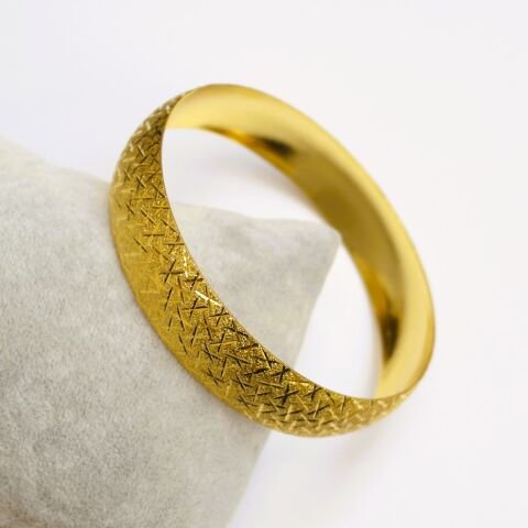 İmitasyon Altın Kaplama 15 mm Bilezik AB211