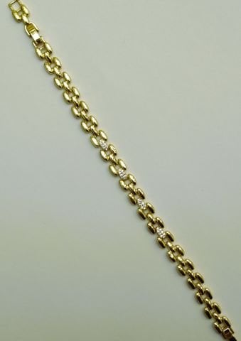 14 Ayar Altın Rengi Bileklik TBL437