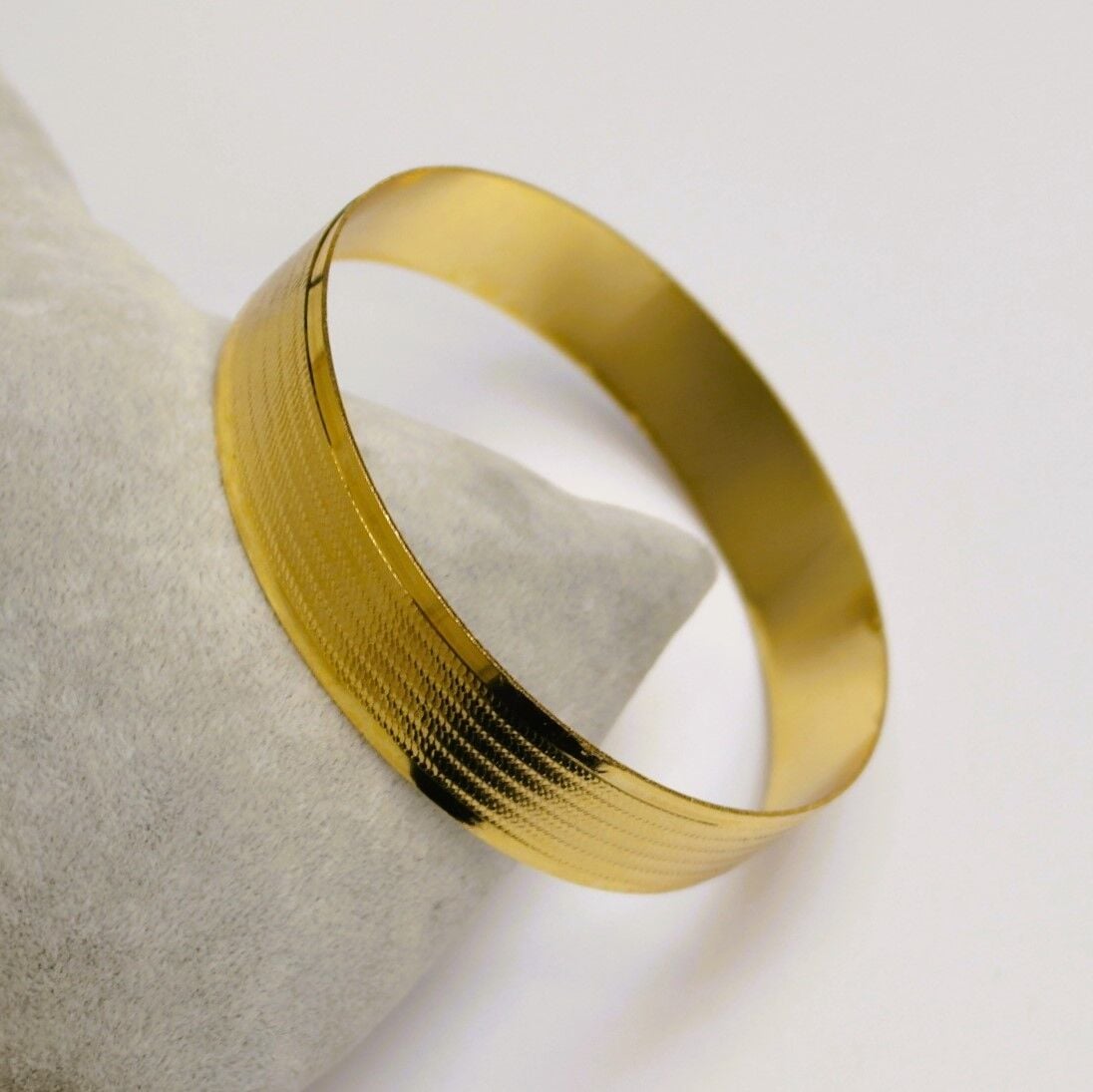 İmitasyon Altın Kaplama 15 mm Trabzon Bilezik AB213