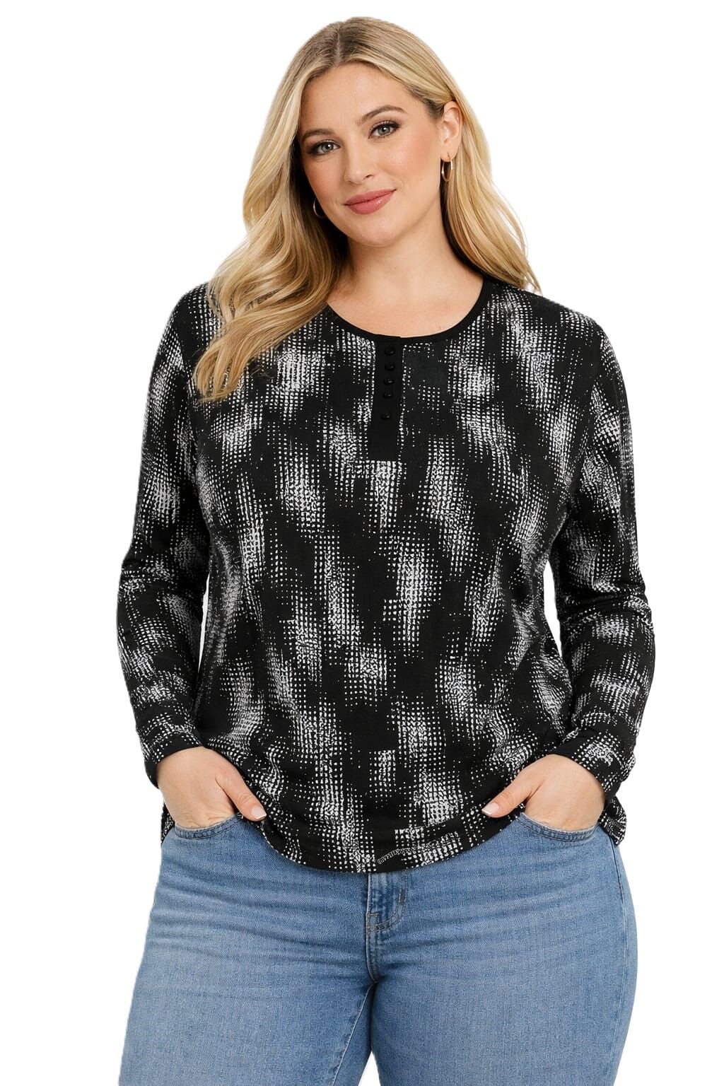 42/44/46 Beden Viskon Bluz PB320