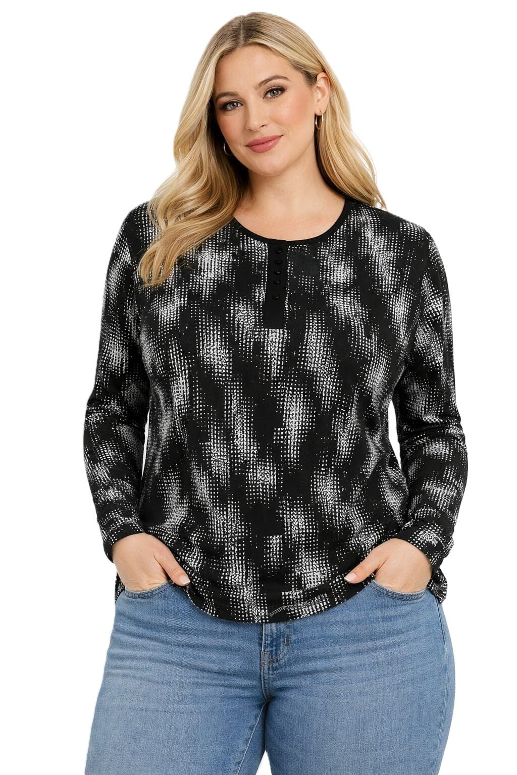 42/44/46 Beden Viskon Bluz PB320