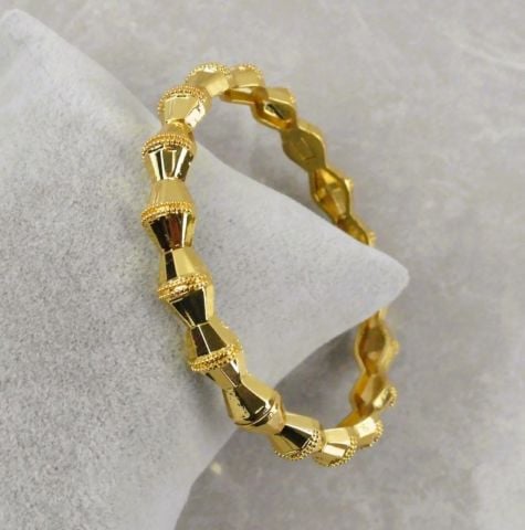 İmitasyon Altın Kaplama Kelepçe Bilezik AB02