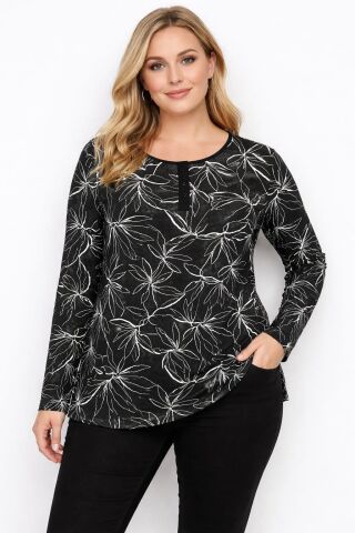 42/44/46 Beden Viskon Bluz PB322