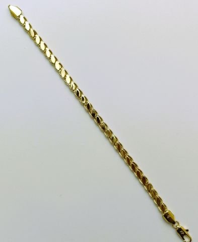 14 Ayar Altın Kaplama Arpa Bileklik TBL444