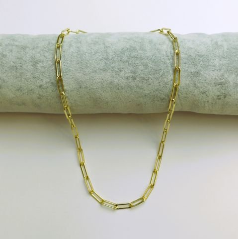 14 Ayar Altın Renginde Ataç Kolye TK227