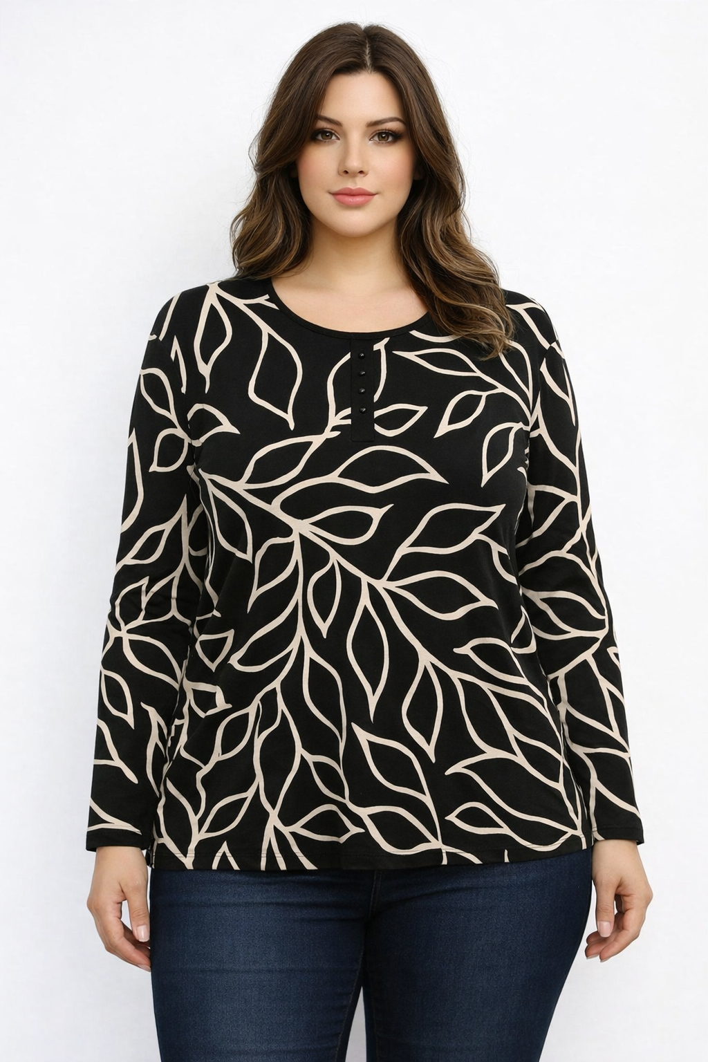 42/44/46 Beden Viskon Bluz PB323