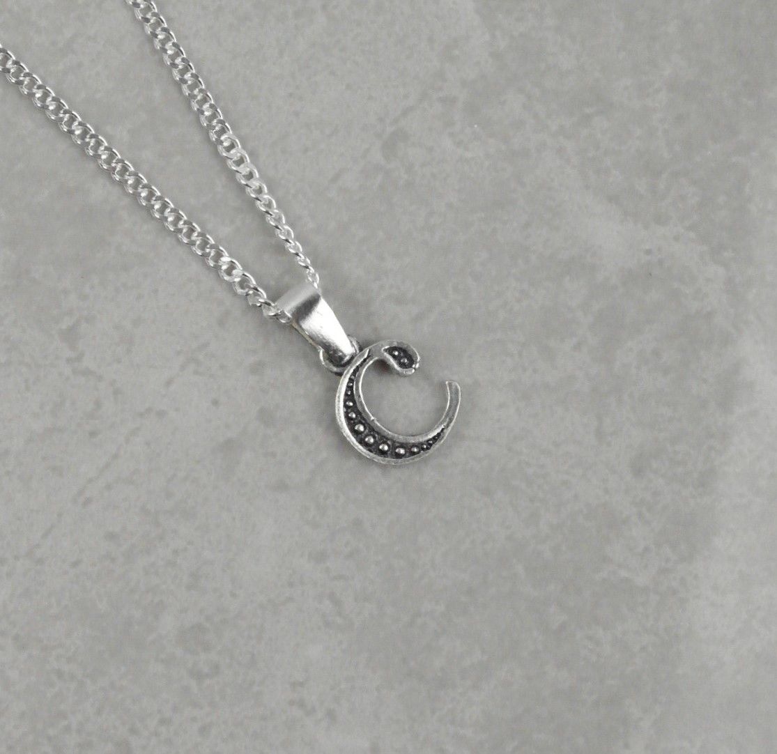 Kişiye Özel Harf Kolye 925 Ayar Gümüş GK01 C