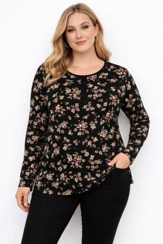 42/44/46 Beden Viskon Bluz PB325