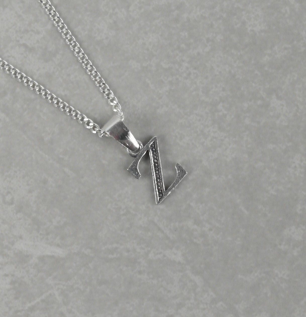 Kişiye Özel Harf Kolye 925 Ayar Gümüş GK01 Z