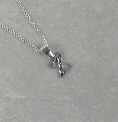 Kişiye Özel Harf Kolye 925 Ayar Gümüş GK01 Z