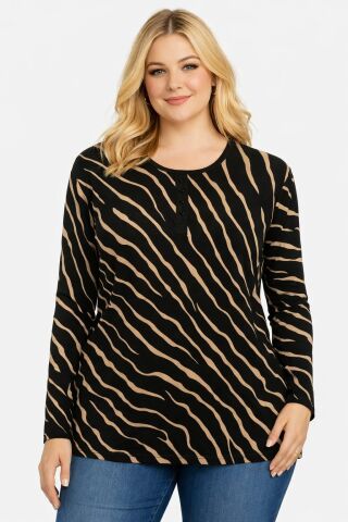 42/44/46 Beden Viskon Bluz PB327