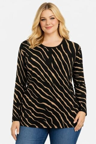 42/44/46 Beden Viskon Bluz PB327