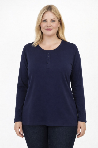 42/44/46 Beden Viskon Bluz PB328