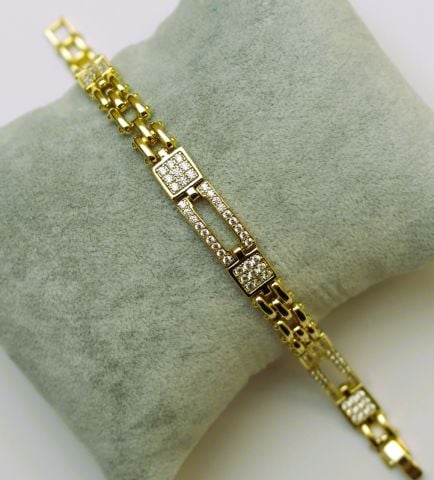 14 K Altın Renginde Xuping Bileklik TBL445