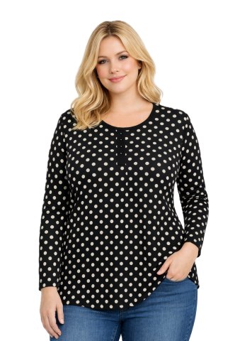 42/44/46 Beden Viskon Bluz PB331