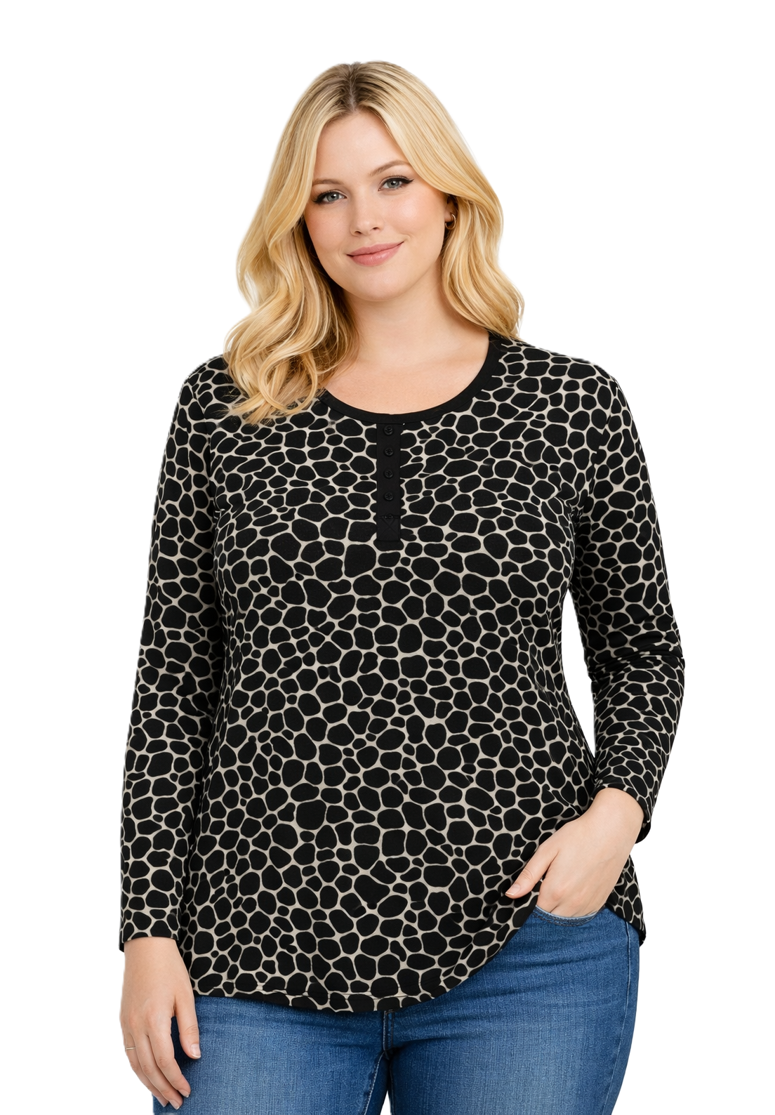 42/44/46 Beden Viskon Bluz PB333