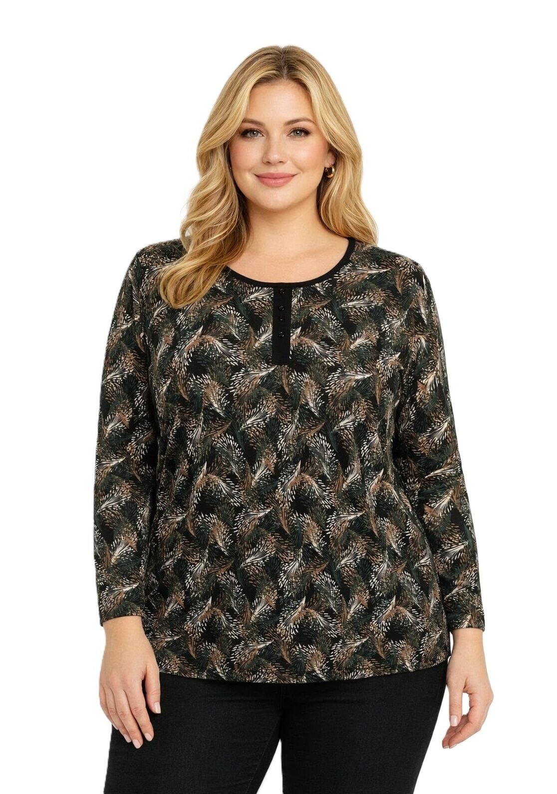 42/44/46 Beden Viskon Bluz PB335