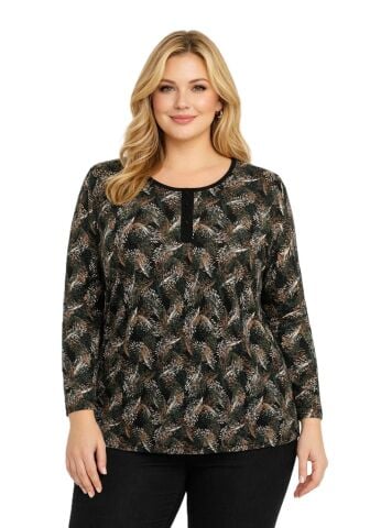 42/44/46 Beden Viskon Bluz PB335