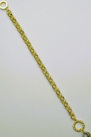 14 K Altın Renginde Nazar Xuping Bileklik TBL454